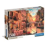 Clementoni Puzzle Adultes 1500 Pièces HQC Steps To The Harbor - Fabriqué En Italie