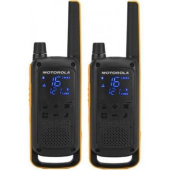 Walkie-Talkie Motorola TALKABOUT T82 Extreme Twin - Preto | Amarelo