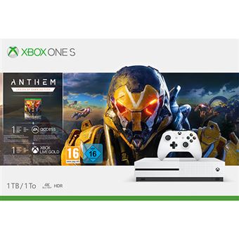 Consola Xbox One S - 1TB - Branco + Anthem: Legion of Dawn Edition