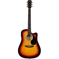 Guitarra Electro-Acústica Squier SA-105CE Sunburst