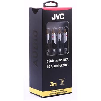 Cabo 2RCA JVC M/M 3.0m