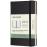 Agenda Semanal 18 Meses 2018-2019 Moleskine Horizontal Preto Bolso_0
