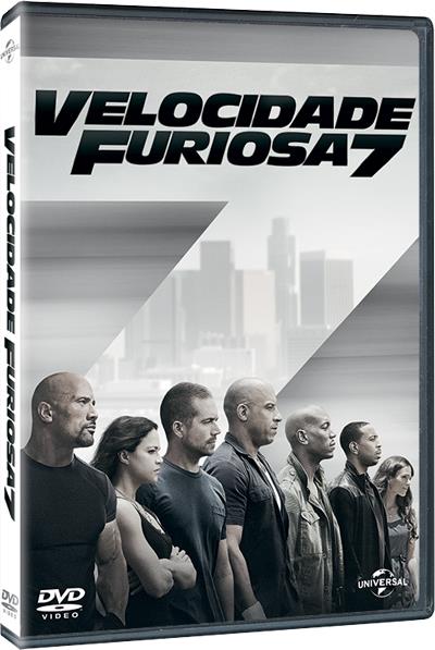 Velocidade Furiosa 7 - James Wan - Vin Diesel - Paul Walker - DVD