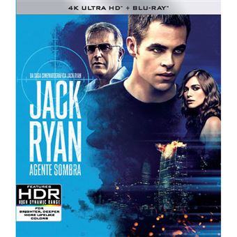 Jack Ryan: Agente Sombra - 4K Ultra HD + Blu-ray