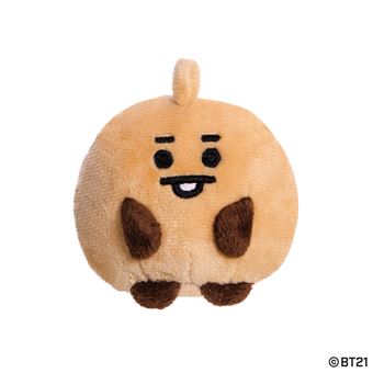 Aurora BT21 Baby Shooky Seduto, Peluche Ufficiale 15,5 Cm, Morbido E Collezionabile, Personaggio LINE FRIENDS