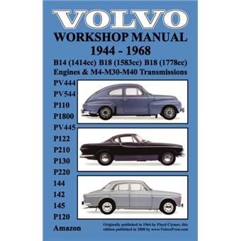 Volvo 1944-1968 workshop manual pv4 - 1