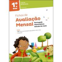 Fichas de Avaliação Mensal O Mundo da Carochina - 1º Ano