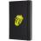 Caderno Pautado Moleskine The Rolling Stones - Preto Grande_0
