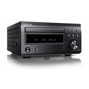 Micro Recetor HiFi Bluetooth Denon RCD-M41 - Preto