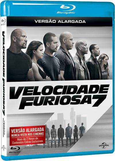 Velocidade Furiosa 7 - James Wan - Vin Diesel - Paul Walker - DVD