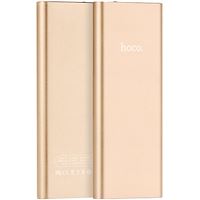 Power Bank Hoco Metal 10000mAh - Dourado