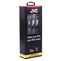 Cabo Áudio Jack 3.5mm - 2RCA JVC 3.0M