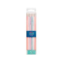Lápis Mr Wonderful com Borracha - Set de 6 Unidades