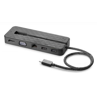 Adaptador HP Spectre USB-C 2.0 - Preto