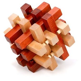 Brinquedo Educativo com 4 Quebra Cabeça Puzzle 3d Madeira - Cubo Store