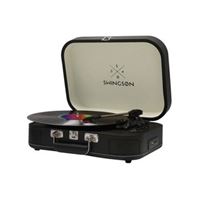 Gira-Discos Swingson ST226 Bluetooth - Preto