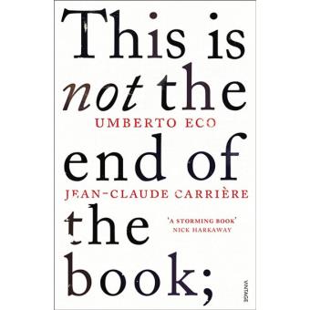 This is Not the End of the Book