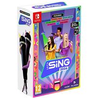 Let's Sing 2026 + 2 Microfones - Nintendo Switch
