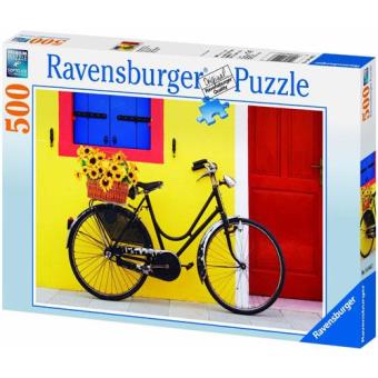 Puzzle Flowery Bicycle - 500 Peças