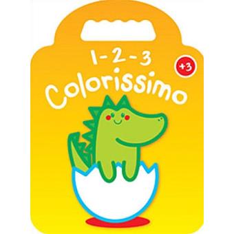 1-2-3 Colorissimo - Dinossauro + 3 Anos