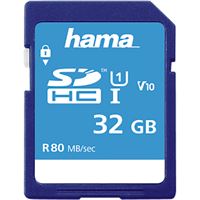 Cartão Memória SDHC Hama Classe 10 - 32GB