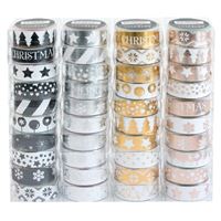 Fita-Cola Decorativa Washi Tape Christmas - Envio Aleatório