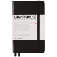Agenda Diária 2019 Leuchtturm Bolso Preto