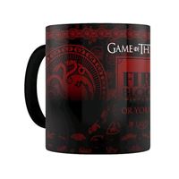 Caneca Termosensível Game of Thrones: Targaryen