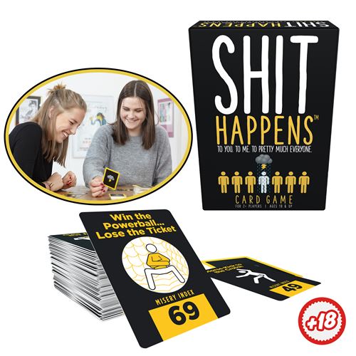 Goliath Games - Shit Happens -Full of Shit Card Game