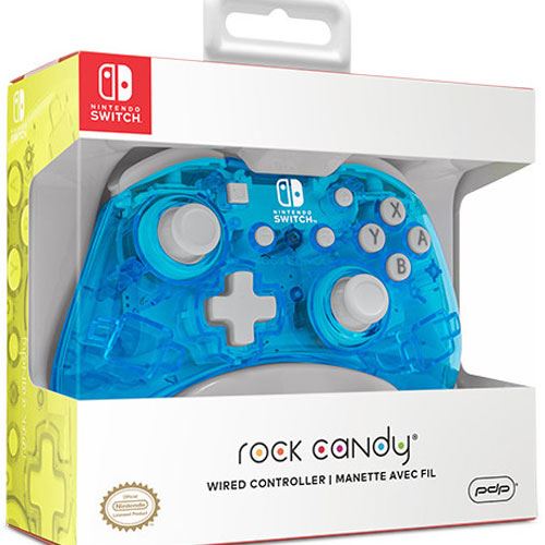 Comando com Fios  Rock Candy para Nintendo Switch - Azul