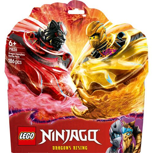 LEGO Ninjago 71826 - Pack de Batalha Spinjitzu do Dragão