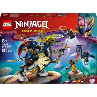 LEGO® NINJAGO® 71843 - Mech Piloto de Dragões do Rogue - 1