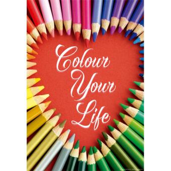 Puzzle Colour Your Life - 500 Peças - Educa