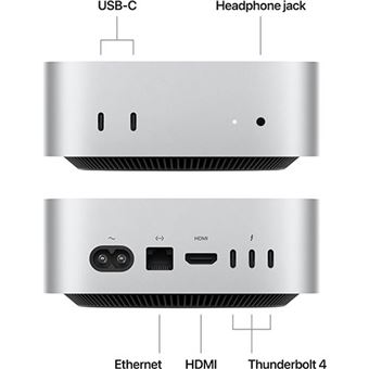 Mac mini | 2024 | M4 | 16GB | 256GB SSD | GPU 10-core - Desktop