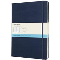 Caderno Pontilhado Moleskine XL Azul Escuro