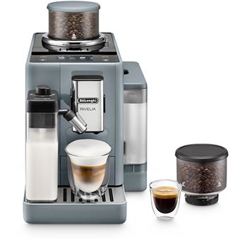 Máquina de Café Automática DELONGHI Rivelia EXAM440.35.B (19 bar - 13  Níveis de moagem)