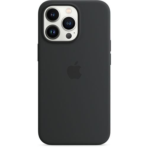 Capa MagSafe iPhone 13 Pro  Silicone Meia-noite