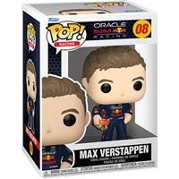 Funko Pop! Racing Figura de Vinyl Oracle Red Bull Racing: Max Verstappen with Helmet - 08