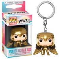 Funko Pop! Porta-Chaves Wonder Woman 1984: Wonder Woman Gold Power