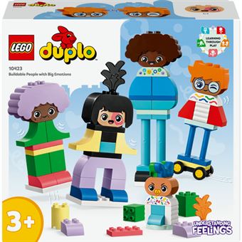 LEGO DUPLO Town 10423 - Pessoas para Construir com Grandes Emoções - 1