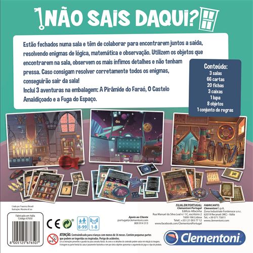 Aqui Há Festa! - Clementoni - Jogos de Descoberta - Compra na