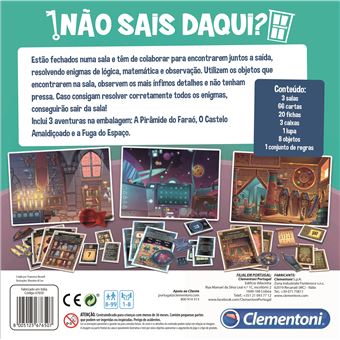 Escape Game Deluxe – Clementoni PT