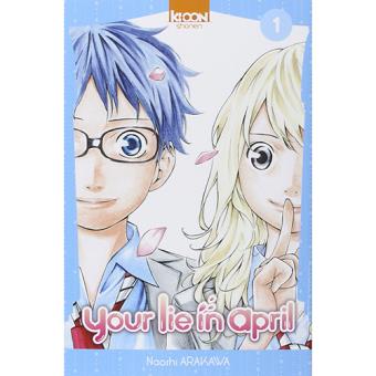 Your Lie In April Livre 1 Brochado Naoshi Arakawa Compra Livros 