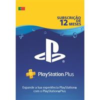 Playstation Plus 12 Meses - Cartão Digital