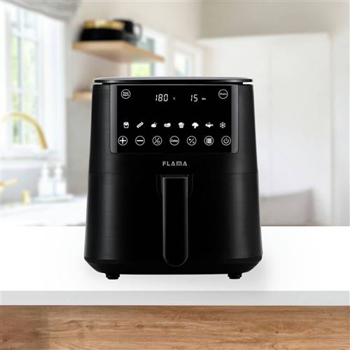 Fritadeira sem �leo AirFryer Flama 658FL 4,2L - Preto - 2