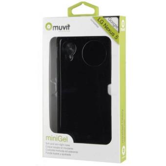 Muvit Capa miniGel Preta para LG Nexus 5 - Capa Telemóvel - Compra na  Fnac.pt
