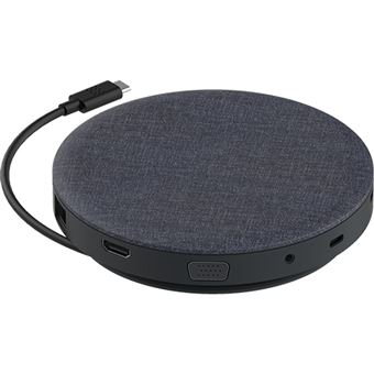 Carregador Qi Wireless Devia UFO 10 em 1 - Cinzento
