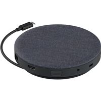Carregador Qi Wireless Devia UFO 10 em 1 - Cinzento