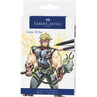 Set Faber-Castell - Comic 3D