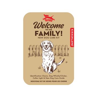 Kit para Cães Kikkerland - Welcome to The Family!